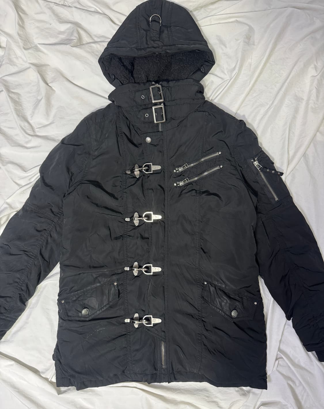 본더치 n3b 밀리터리 파카 y2k vkei 펑크 토네이도마트 lgb 상품이미지6