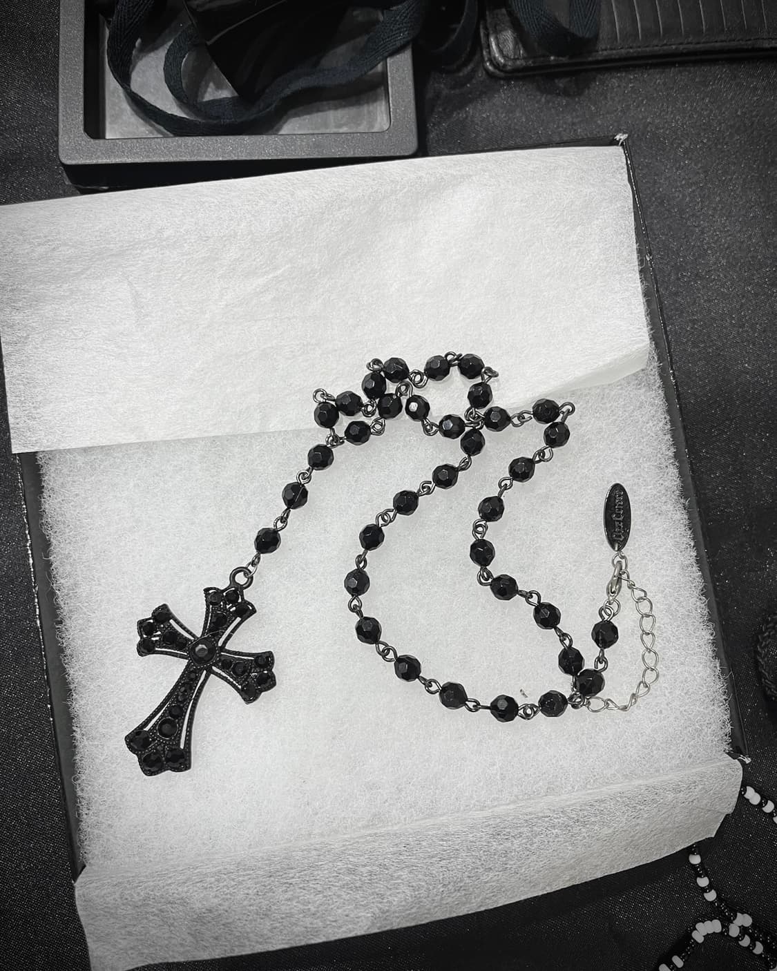 오즈온 오즈 크로스 십자 비즈 목걸이 상품이미지1