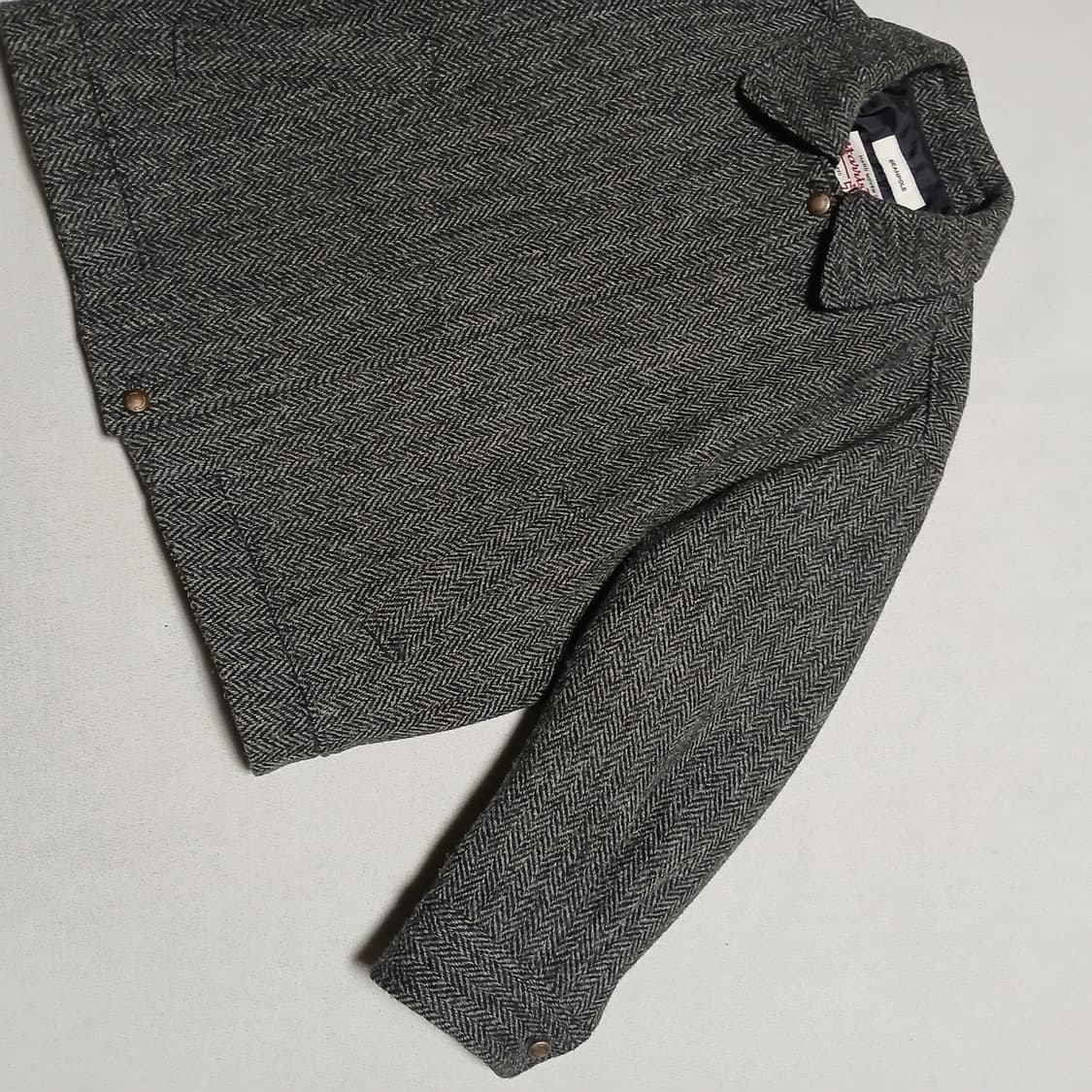 빈폴 레이디스 헤리스트위드 해링턴 자켓 상품이미지7