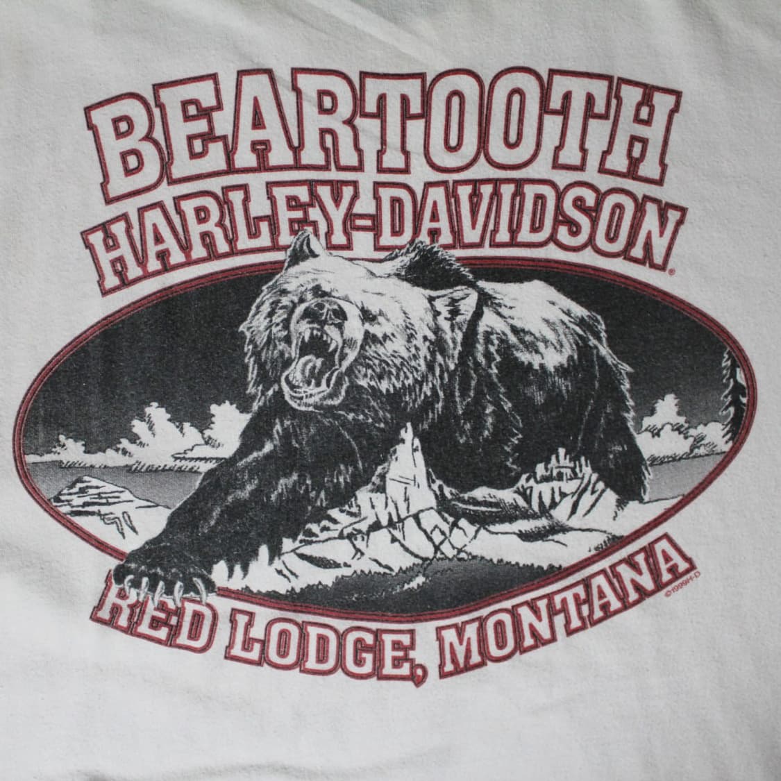 Harley-Davidson 할리데이비슨 2001년 프린팅 반팔 티셔츠 상품이미지4