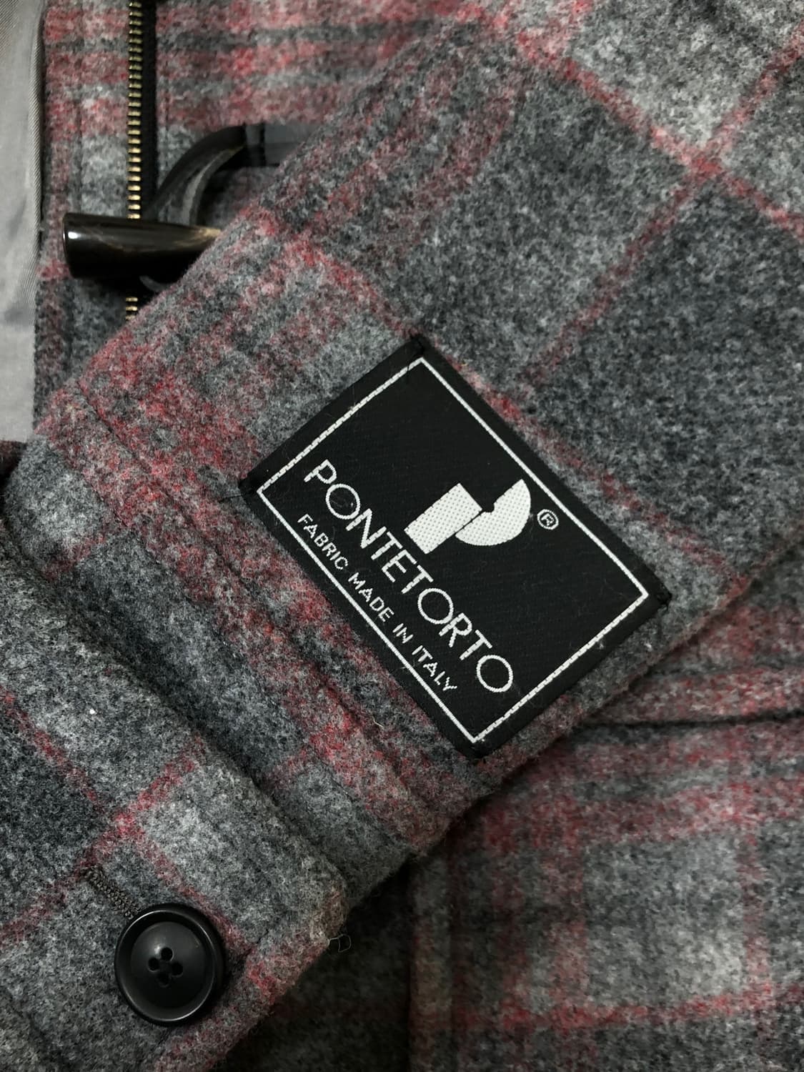 CROLLA 크롤라 체크 더플코트 상품이미지10