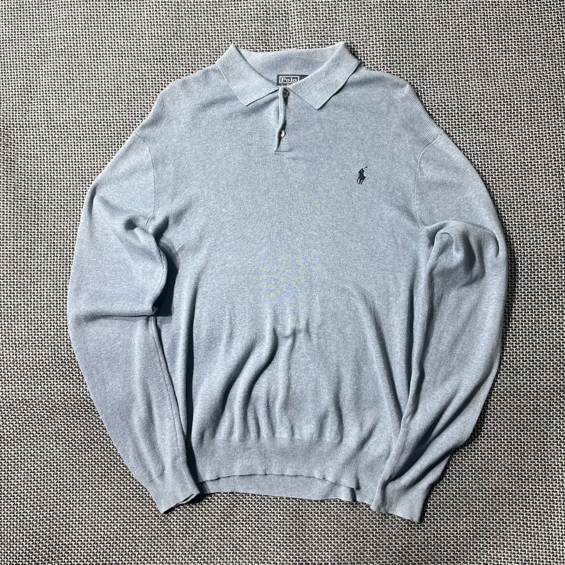 폴로 랄프로렌 카라 니트 블루그레이(OLD-7970 / 100 ) 상품이미지1