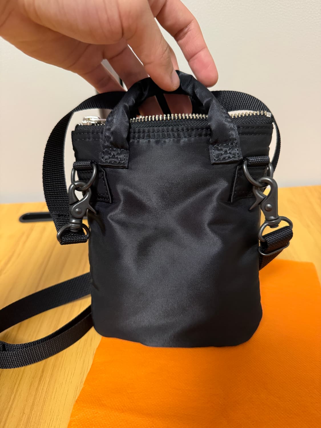 요시다 포터 하울 헬멧백 미니 숄더백(크로스백) 블랙 상품이미지6