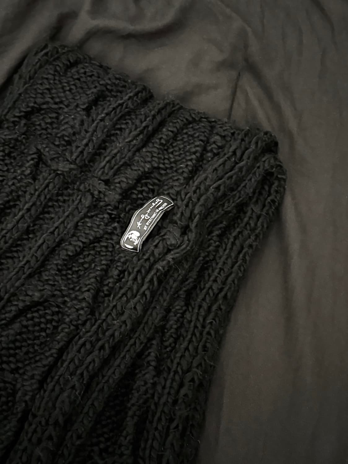 히스테릭 글래머 울 니트 머플러 상품이미지2