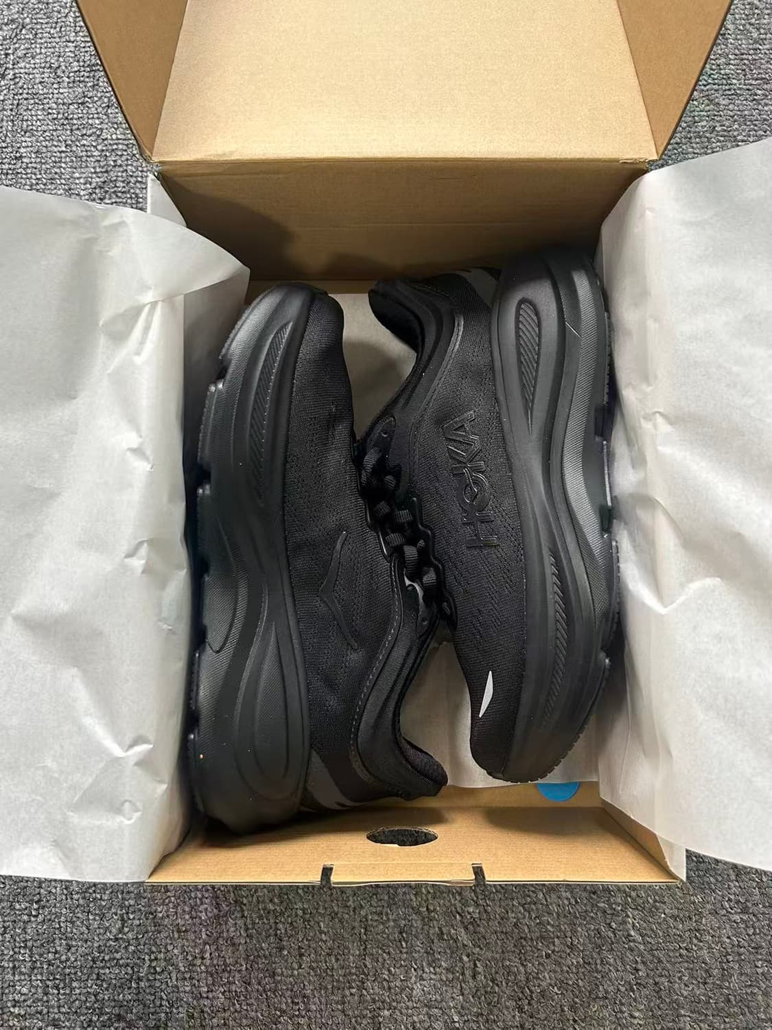 호카 본디 9 와이드 블랙 블랙 265mm 상품이미지5