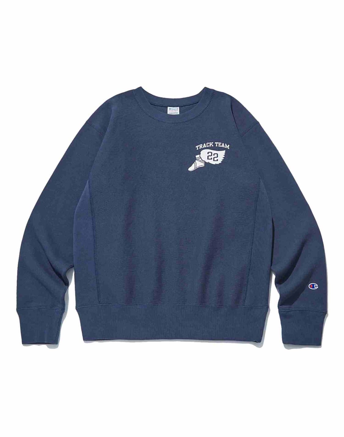 [L] 챔피온x디네댓 리버스위브 블루택 스웨트셔츠 상품이미지3
