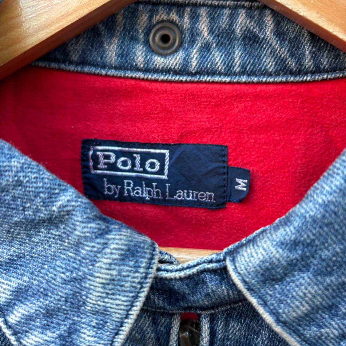 Polo 90s 폴로 베이포트 데님 자켓 상품이미지2