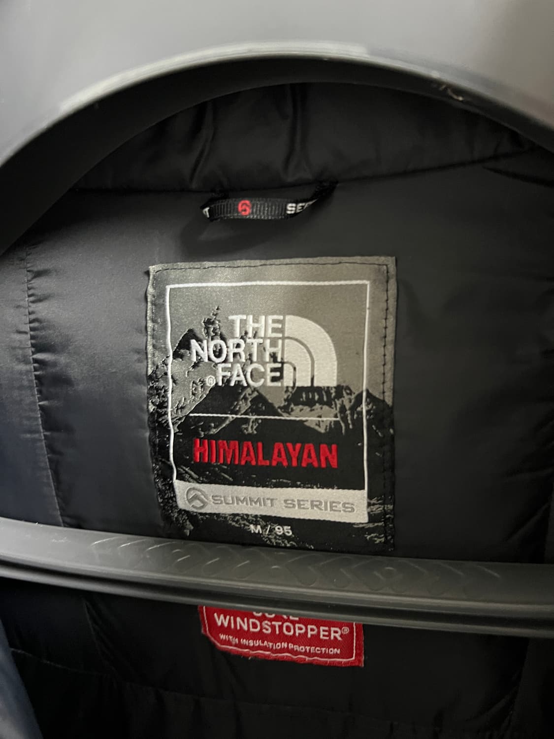 노스페이스 히말라야 블랙 상품이미지3