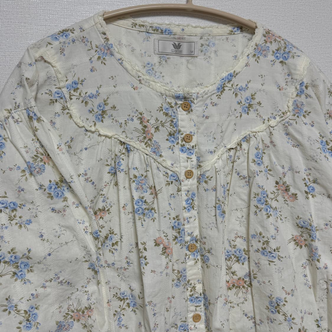 플로럴 모리걸 원피스 파자마 엔틱풍 상품이미지1