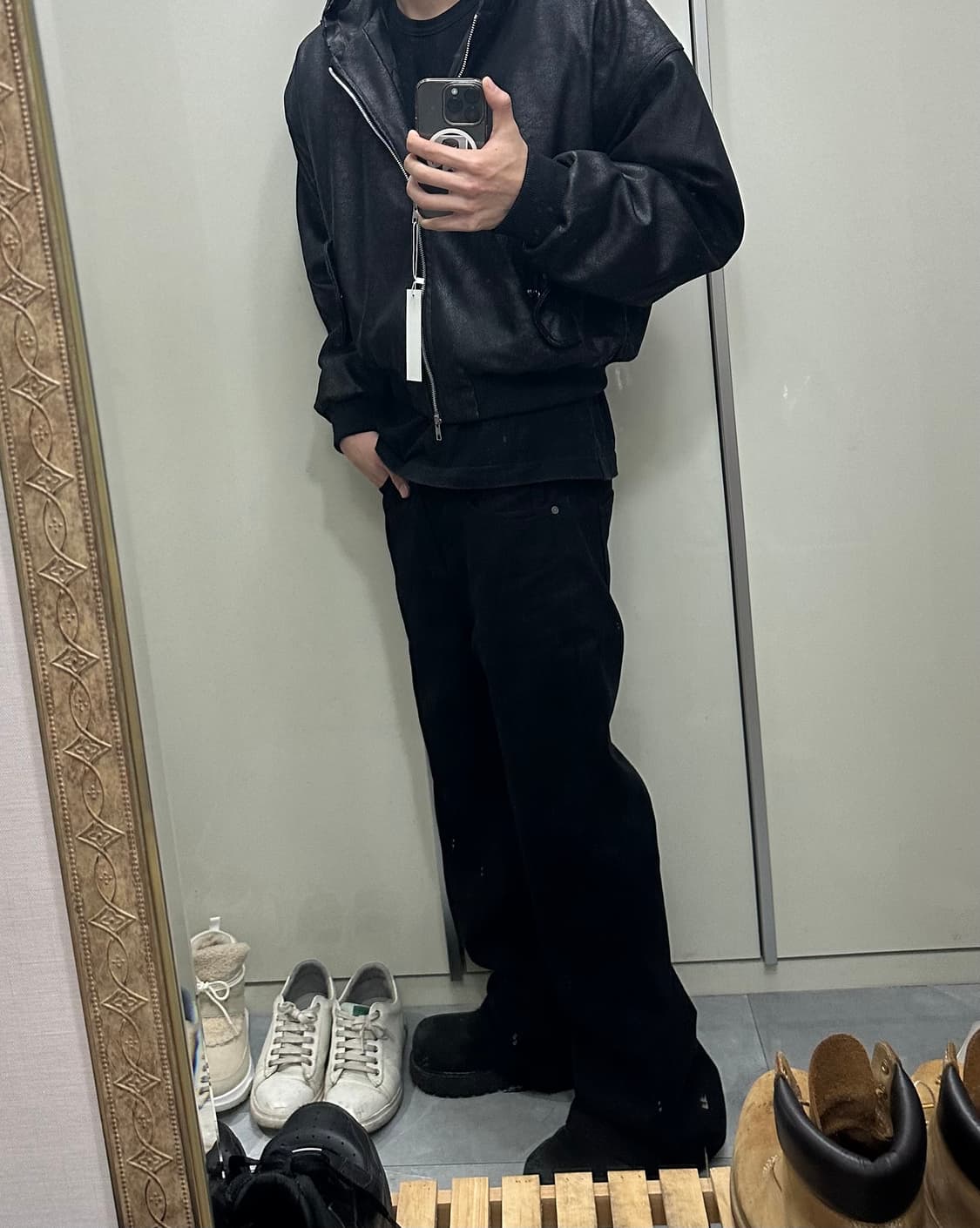 preoccupy crack skin hood bomber 상품이미지2