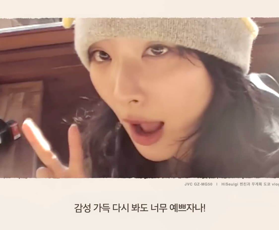 빈티지캠코더 jvc mg50 (레드벨벳 슬기캠코더) 상품이미지4