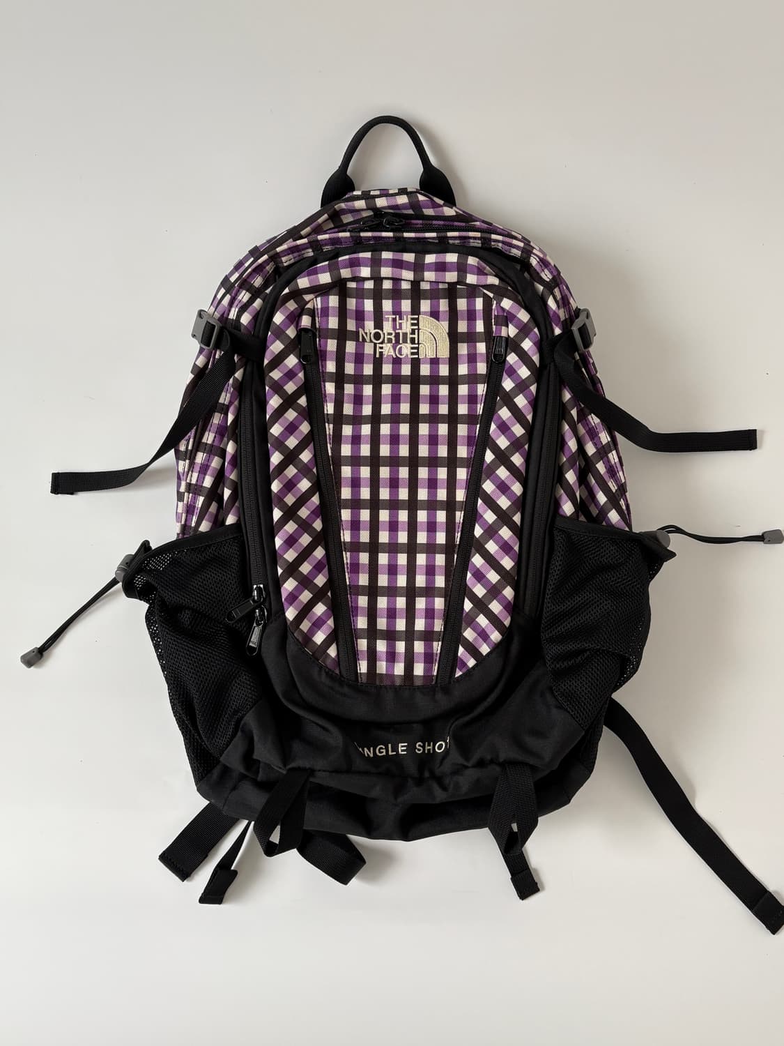 노스페이스 THE NORTH FACE 싱글샷 20L 퍼플체크 상품이미지2