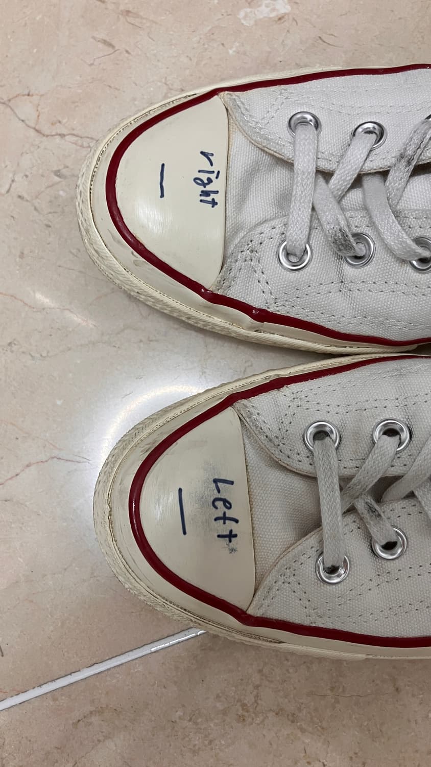 컨버스 척 70 하이 빈티지 캔버스 화이트 상품이미지3