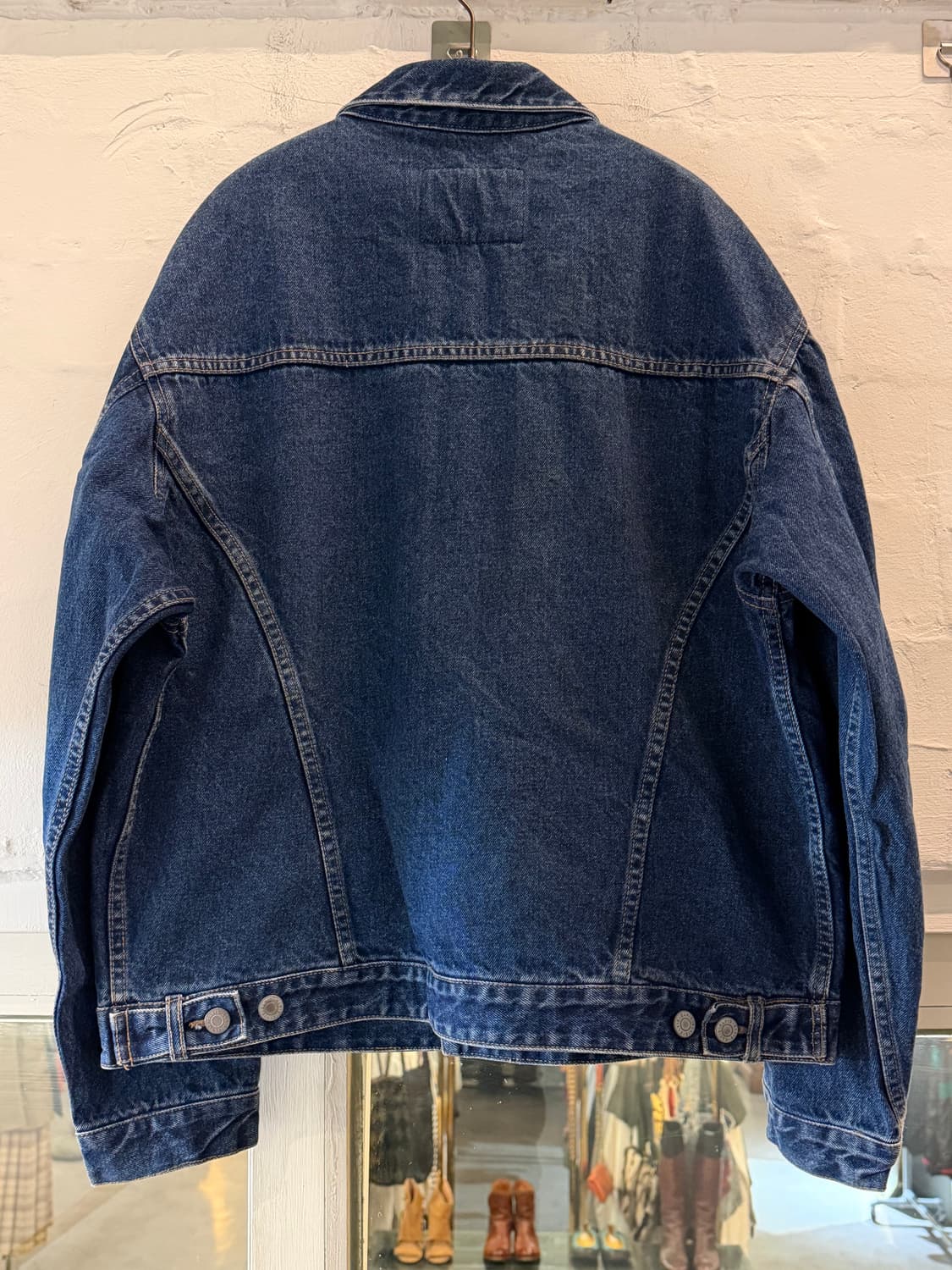 Elvis Presley 청 데님 트러커 자켓 XL 상품이미지6