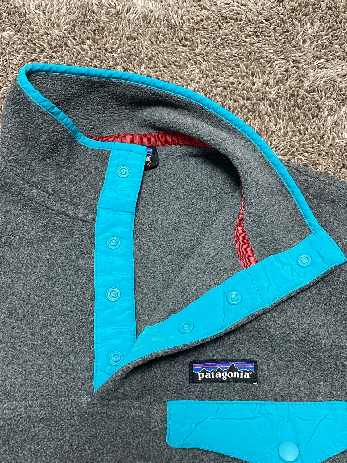 Patagonia synchilla 빈티지신칠라 그레이 상품이미지3