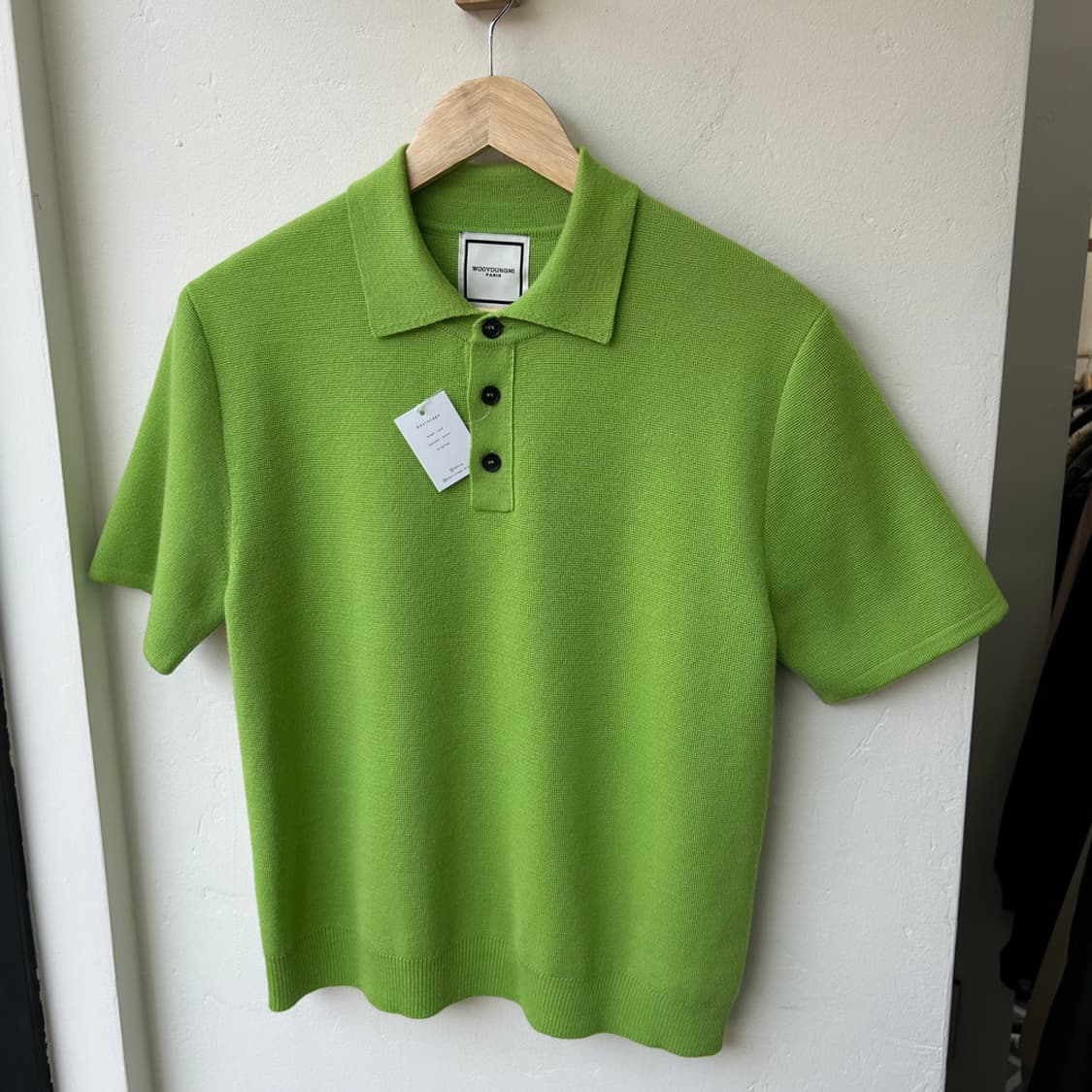 16565 - 23S/S 우영미 반팔 카라 울 니트 (울 100%) 상품이미지2