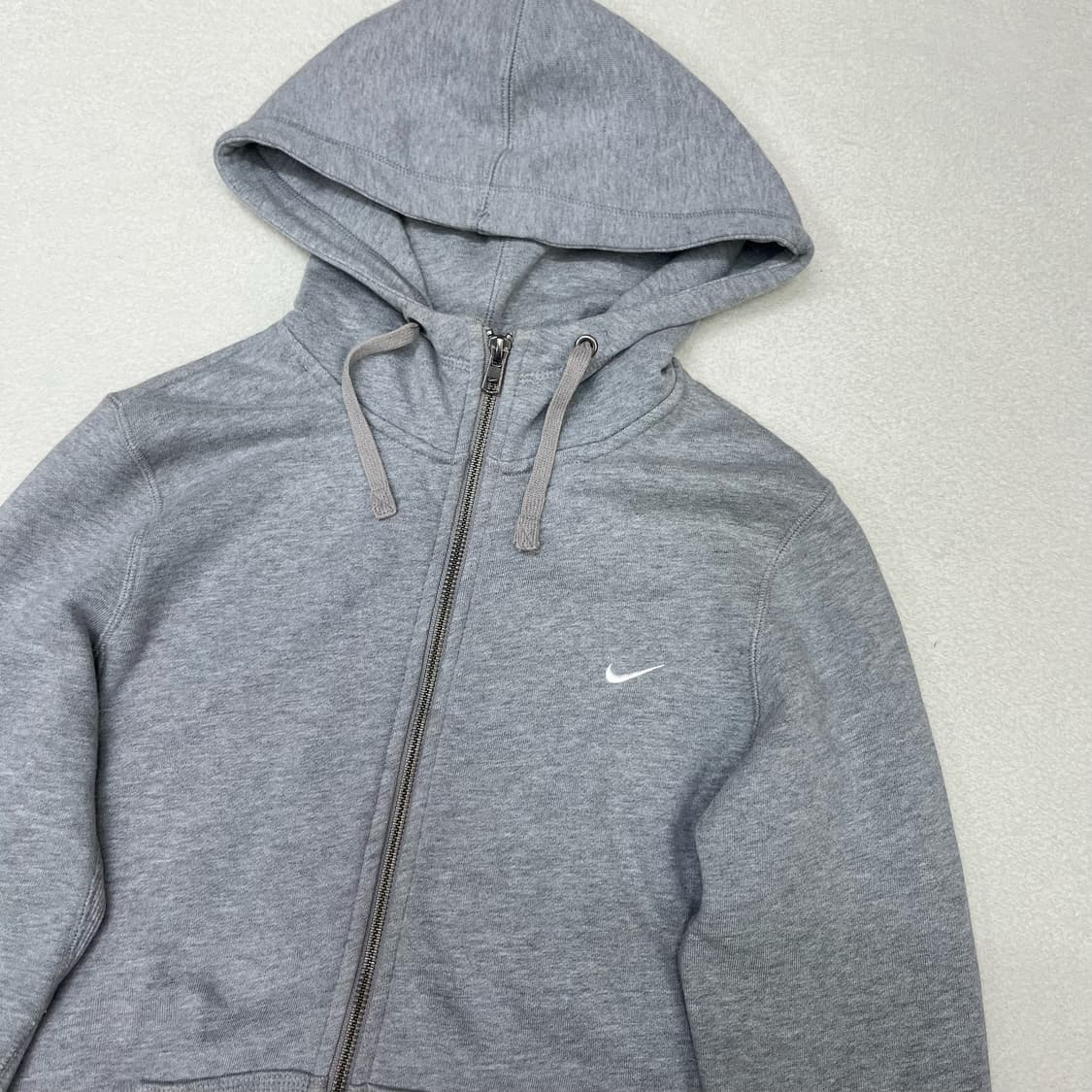 Nike 2way gray hood zip-up 상품이미지5