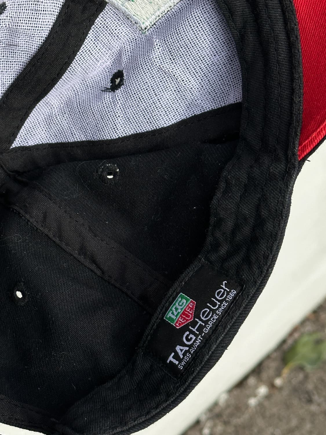 [F] 태그호이어 로고 블랙 볼캡 모자 상품이미지6