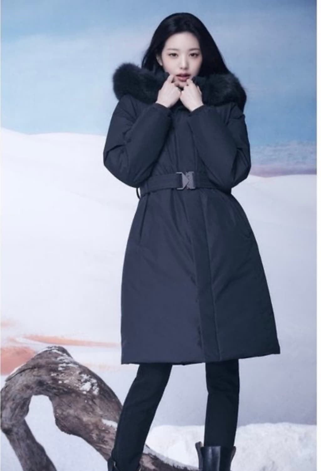 아이더 라렌느 프리미엄 캐시미어 패딩 상품이미지1