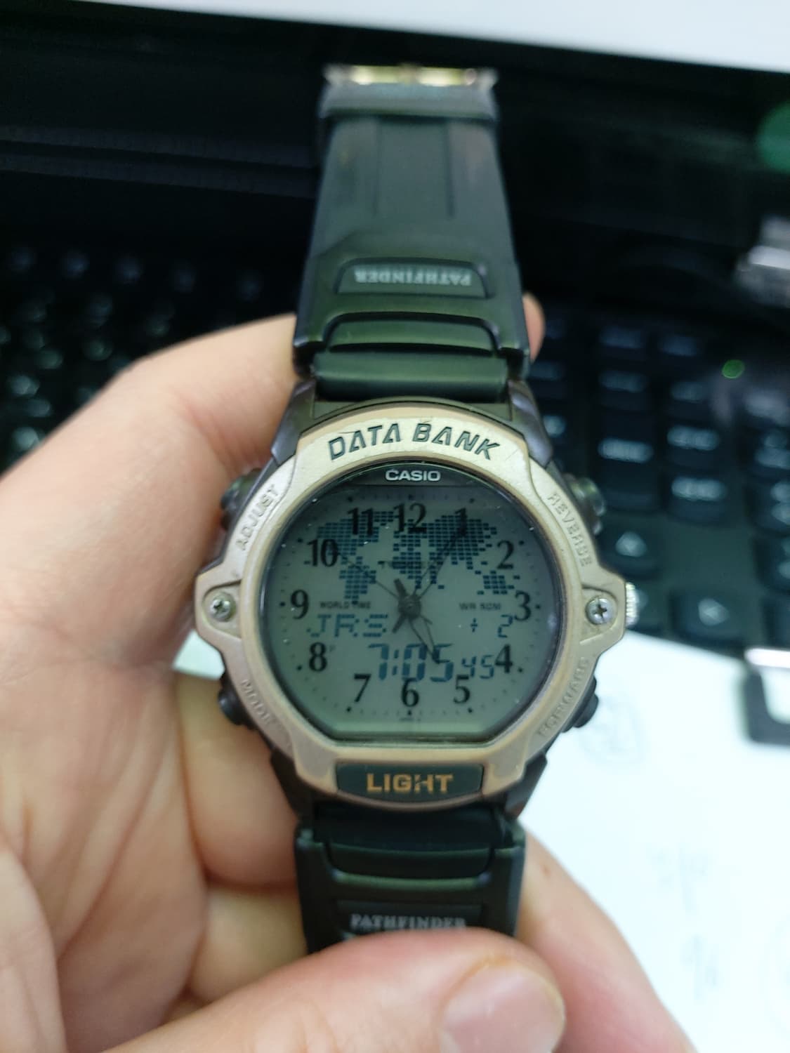 카시오 데이터뱅크 손목시계 상품이미지1