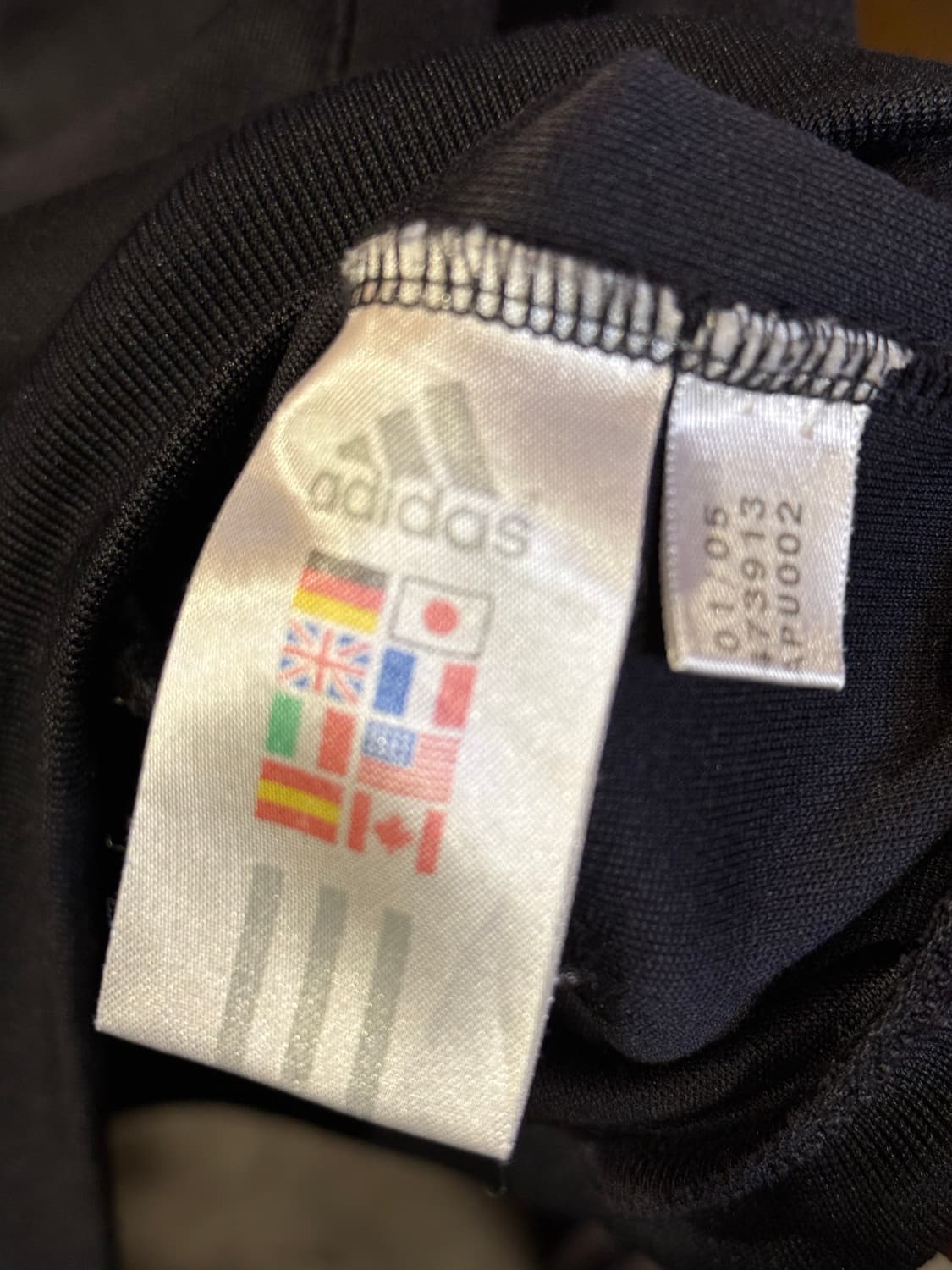 아디다스 삼선 블랙 져지 상품이미지4