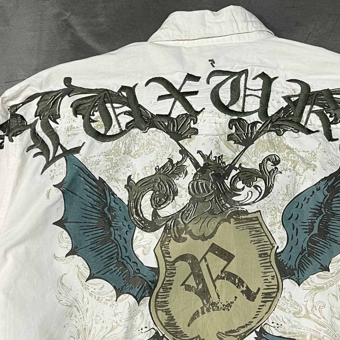  Roar 자수 레터링 그래픽 셔츠 y15028 상품이미지6