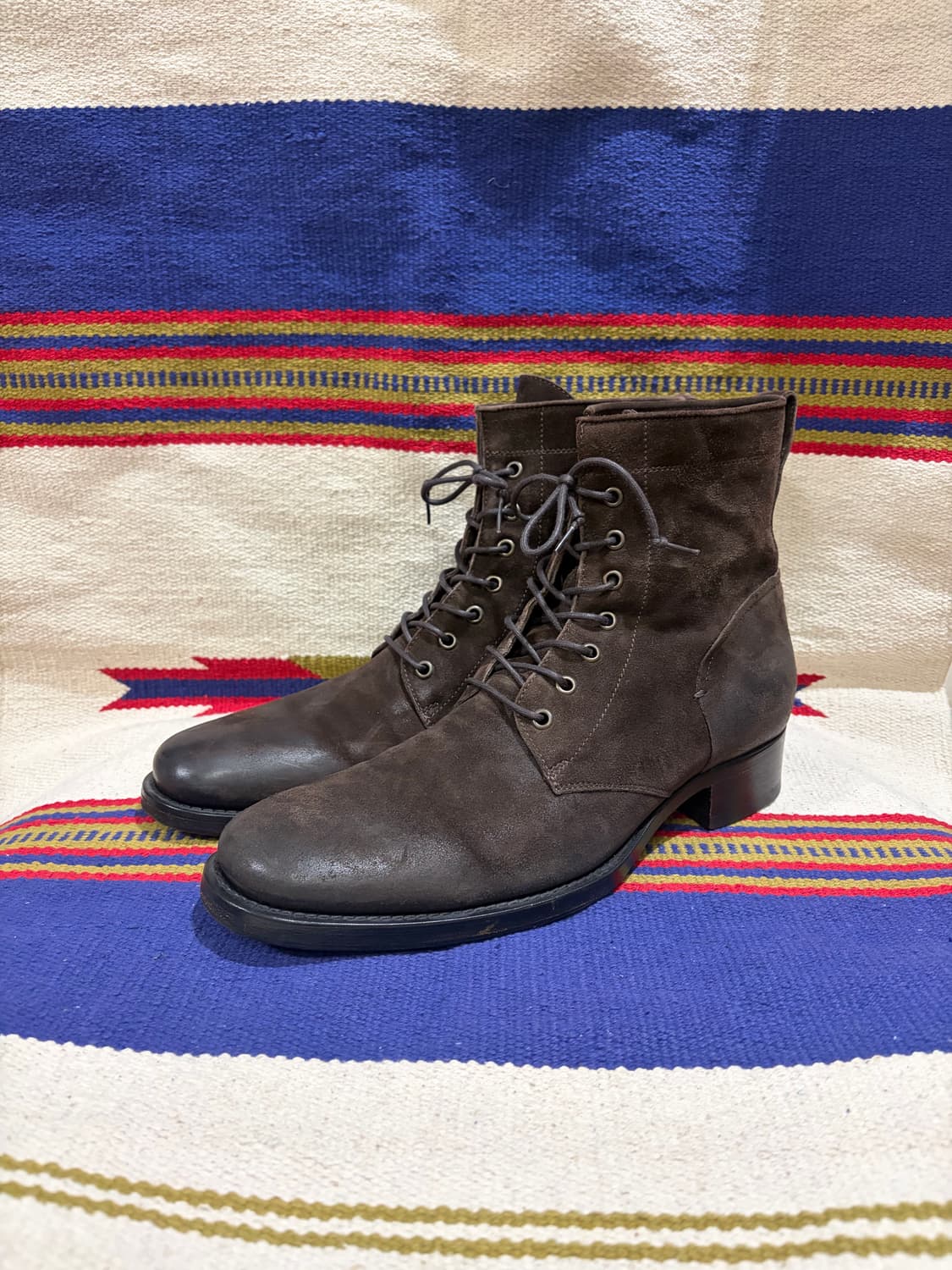 Buttero lace up boots / 뷰테로 웨스턴 레이스업 부츠 상품이미지1