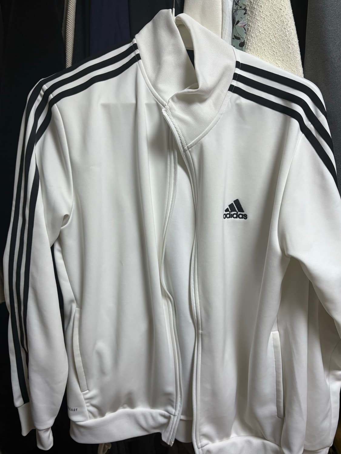 아디다스 져지 화이트 xl 상품이미지1