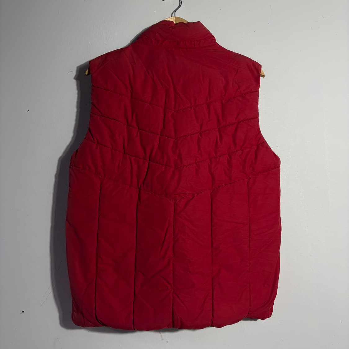 에비수 레드 패딩 베스트 (무료배송) 상품이미지6