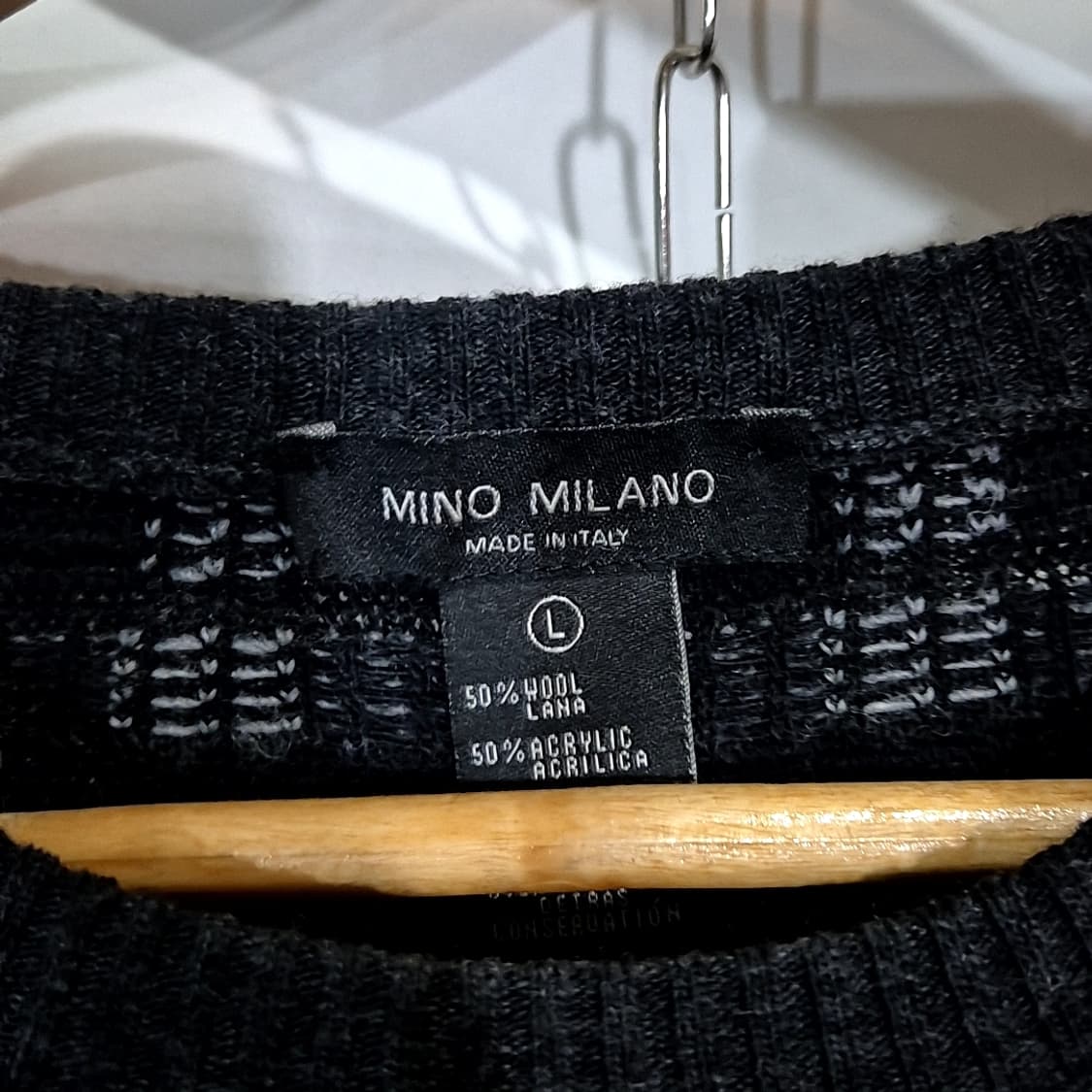 Mino Milano 마이노 밀라노 패턴 니트 상품이미지3