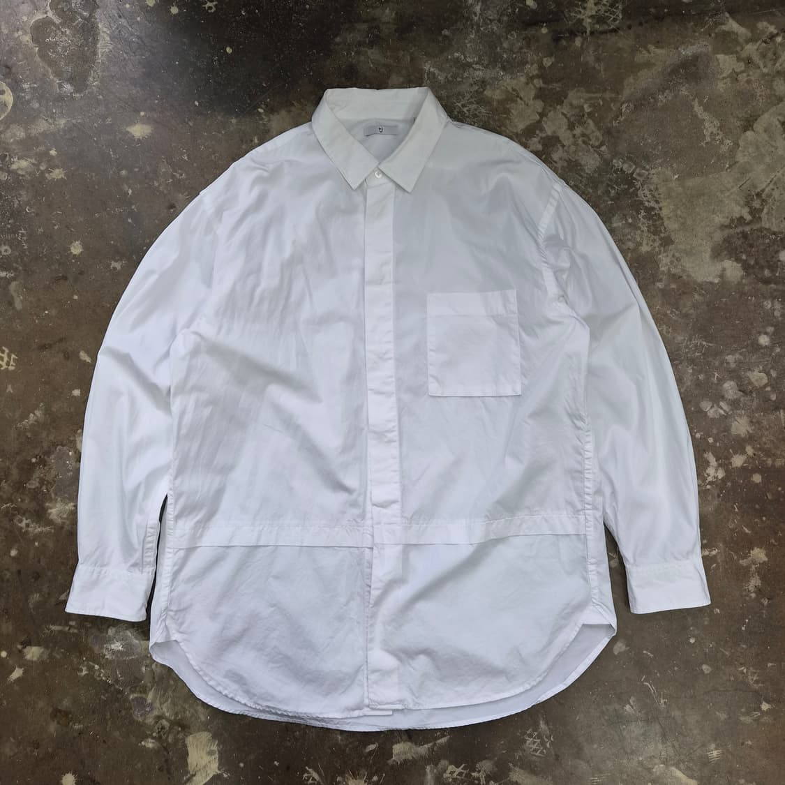 L) 질샌더 X 유니클로 미니멀 루즈핏 셔츠 남방 유니클로+J 셔츠 상품이미지1