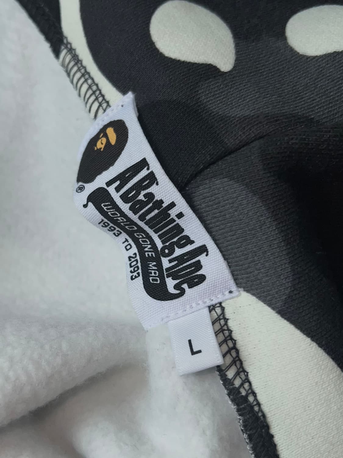 Bape 베이프 City Camo Shark  Zip Hoodie L  상품이미지7