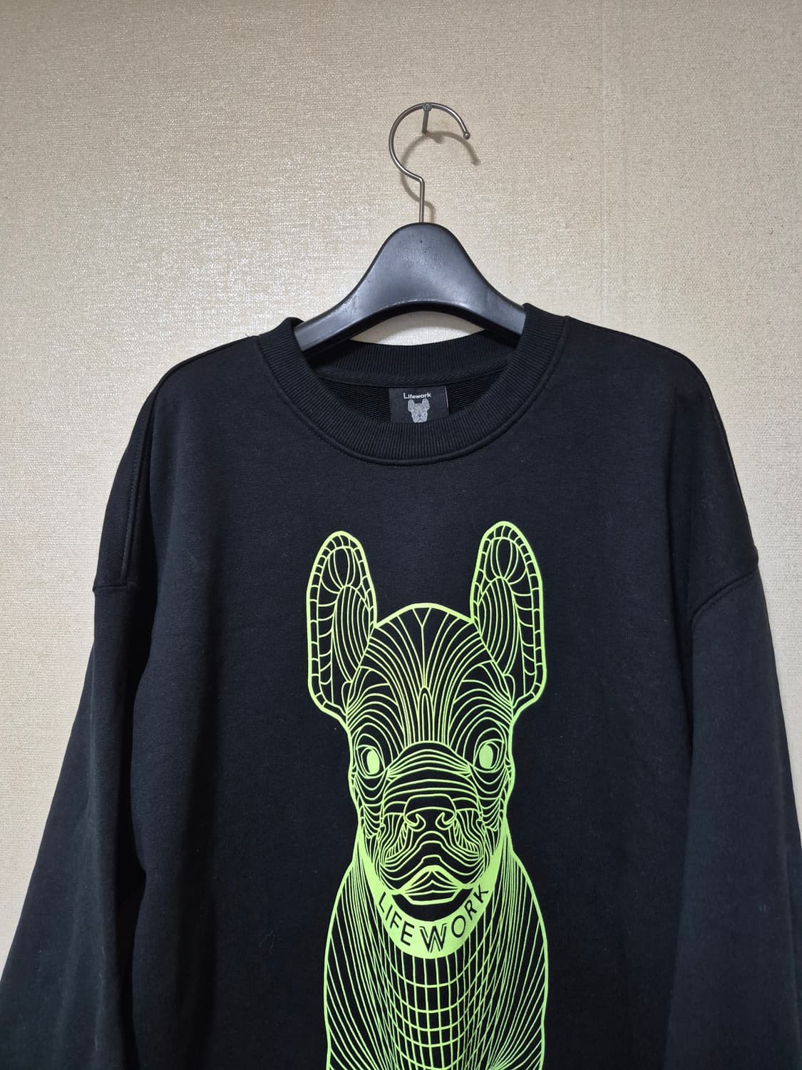 라이프워크 빅로고 맨투맨 상품이미지2