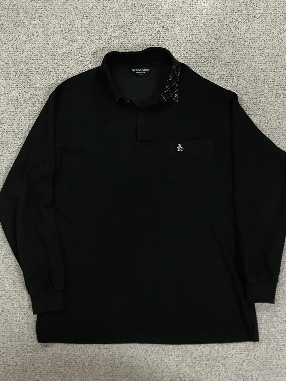Vintage Black Pocket Polo 상품이미지2