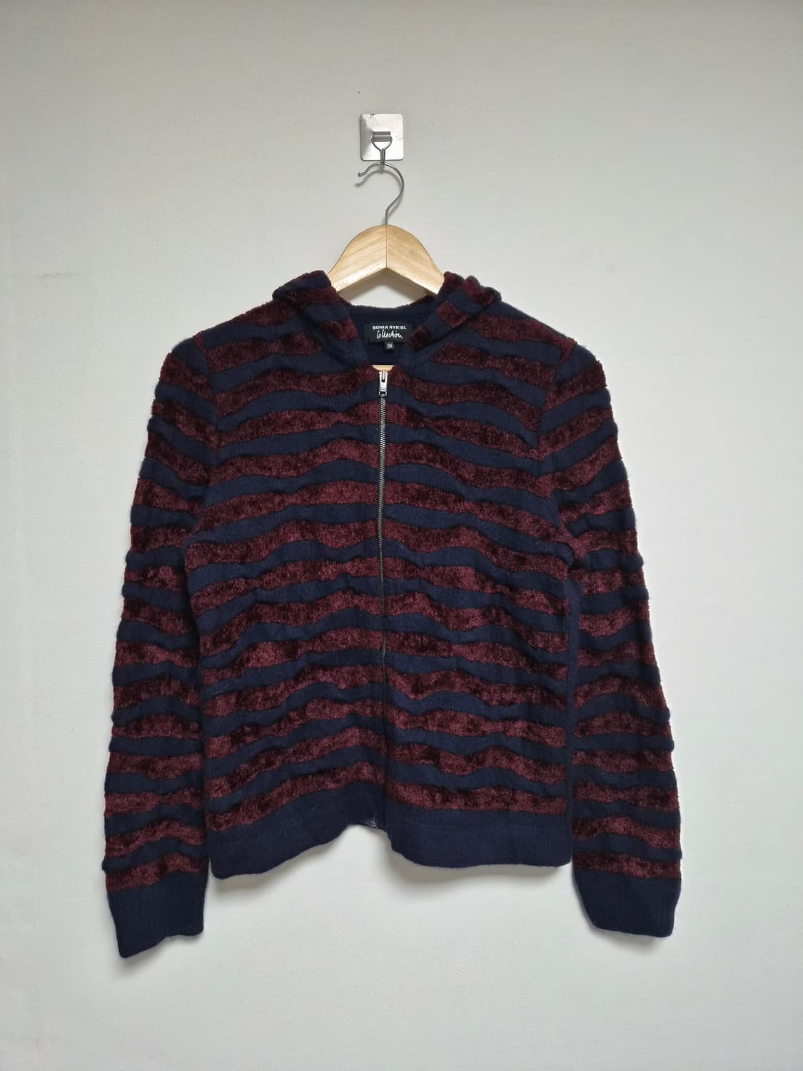 소니아리키엘 키치 스트라이프 후드집업 38 - K 상품이미지1