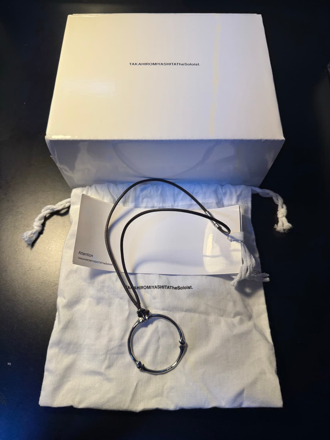 솔로이스트 본 목걸이 상품이미지2