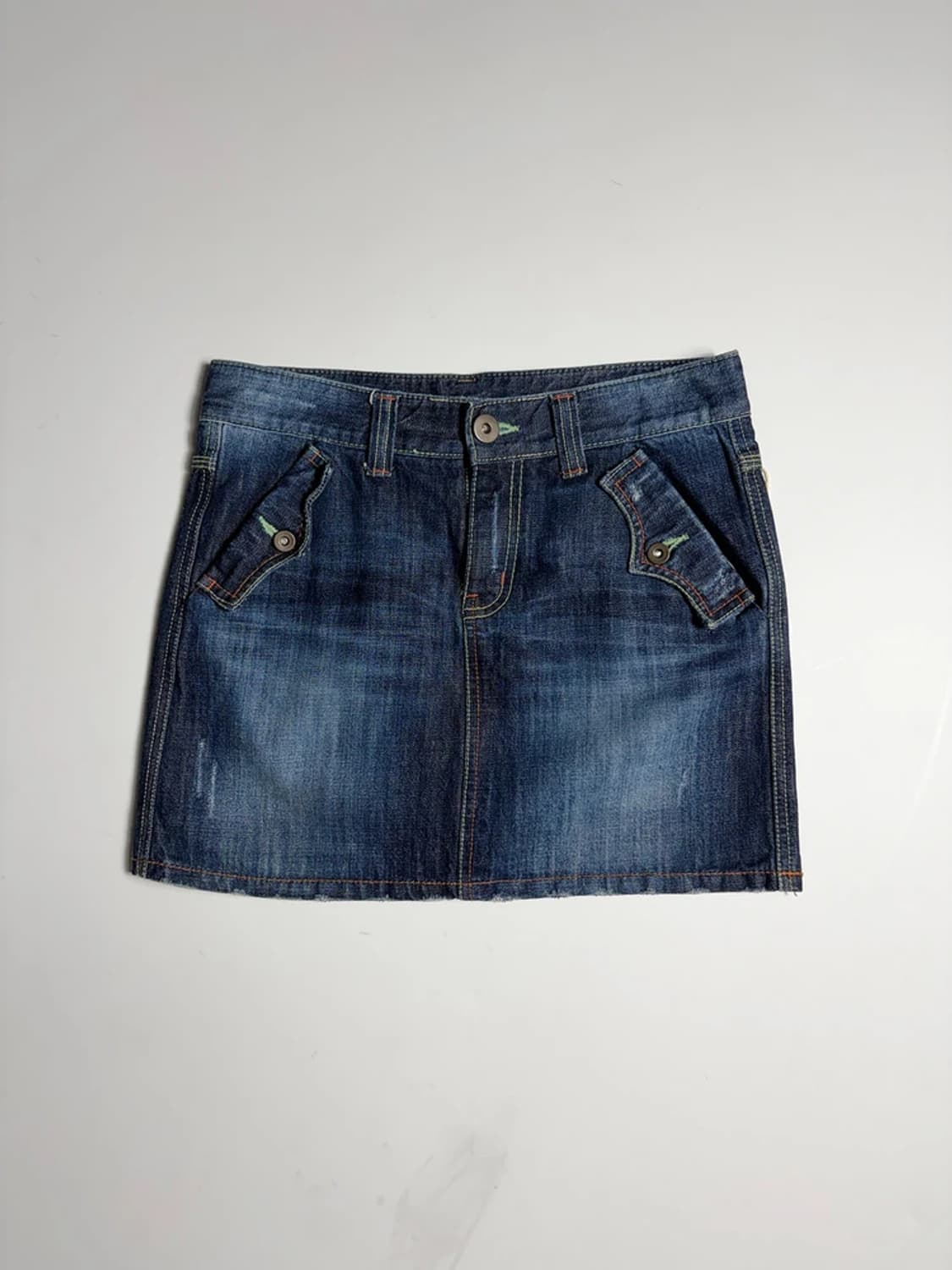 Phoenix Jeans 유니크 포켓 데님 미니 스커트 R1943 상품이미지1