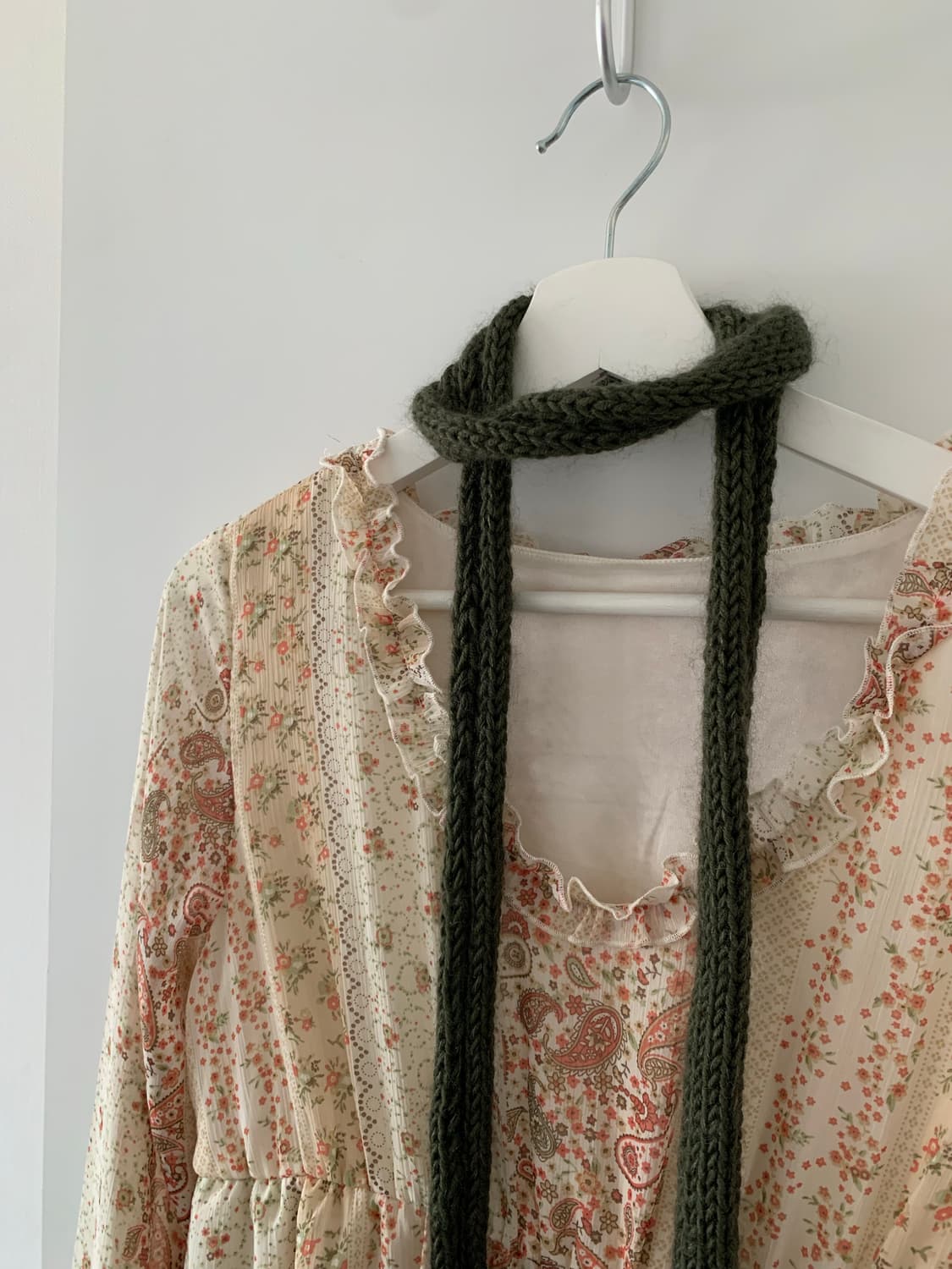 플라워 프린팅 블라우스 상품이미지9