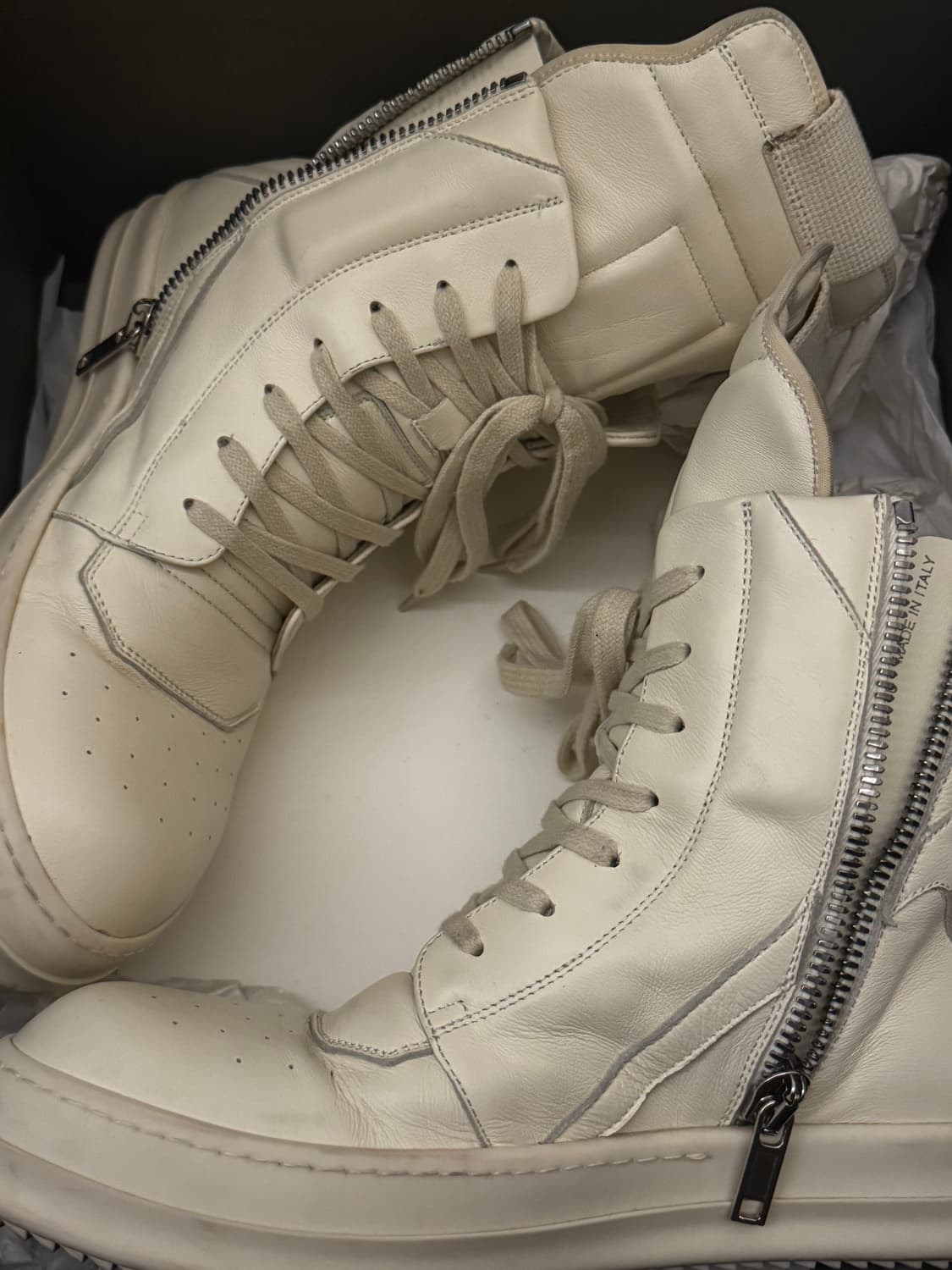 릭오웬스 지오바스켓 밀크 42 상품이미지1