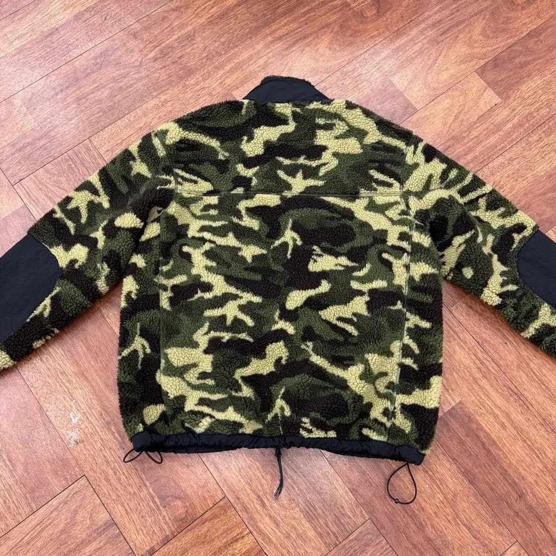 2(XL) 아웃스탠딩 카모 투웨이 플리스 자켓  상품이미지3