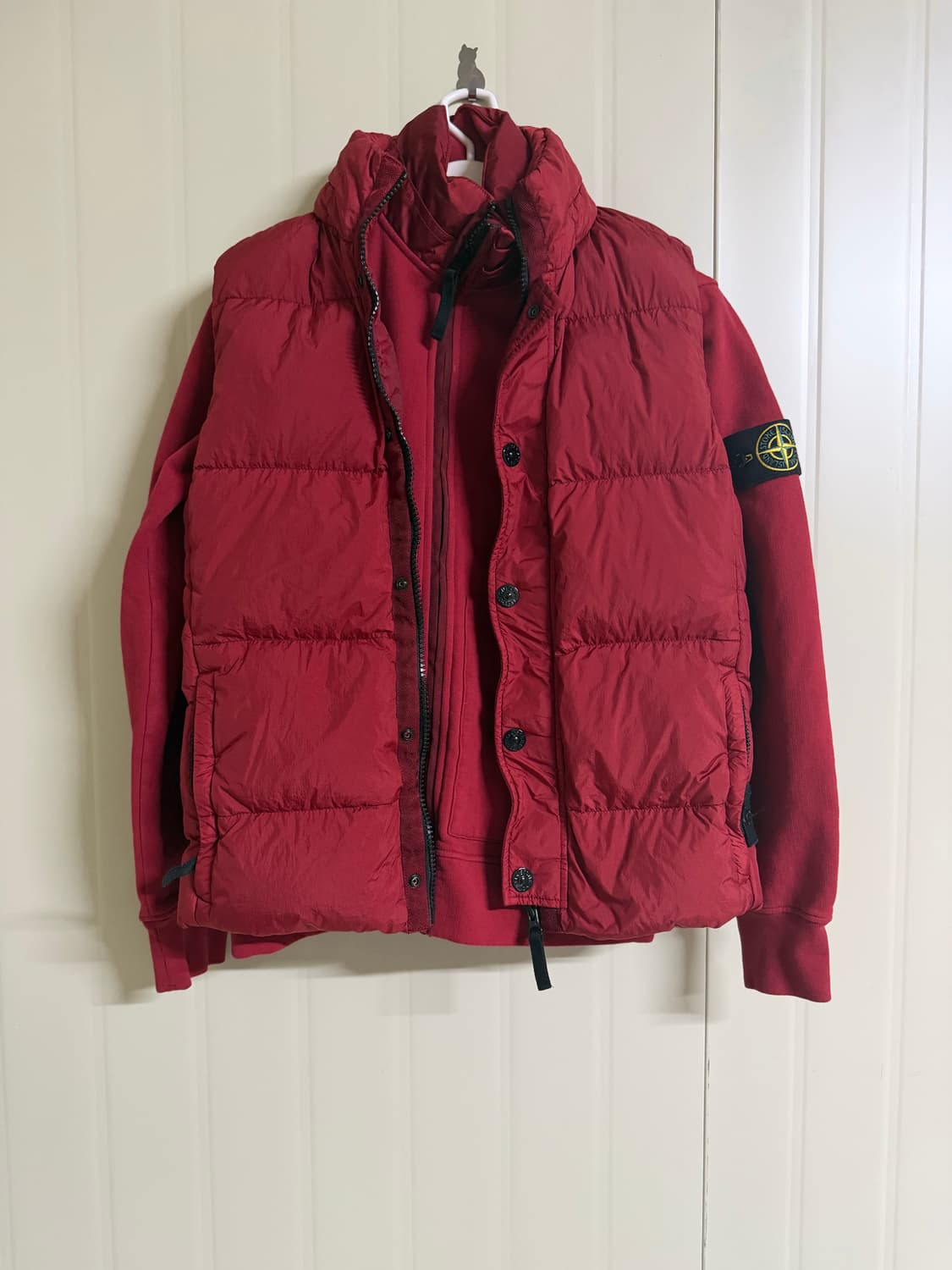 스톤아일랜드 크링클랩스 조끼패딩 L 상품이미지8