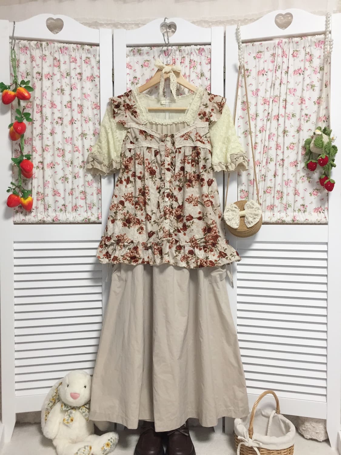 빈티지 큐티 모리걸 코디세트 상품이미지1