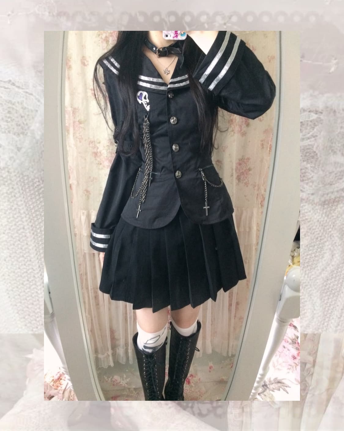 Bodyline bloody storm chain sailor Set 상품이미지7