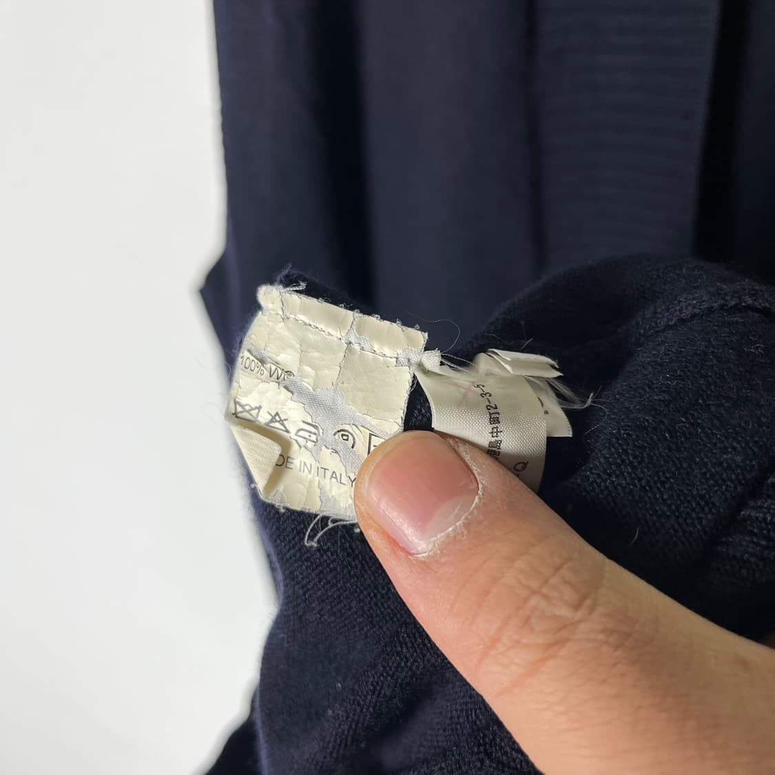 [Herno] 에르노 재팬 울 니트 베스트 상품이미지6