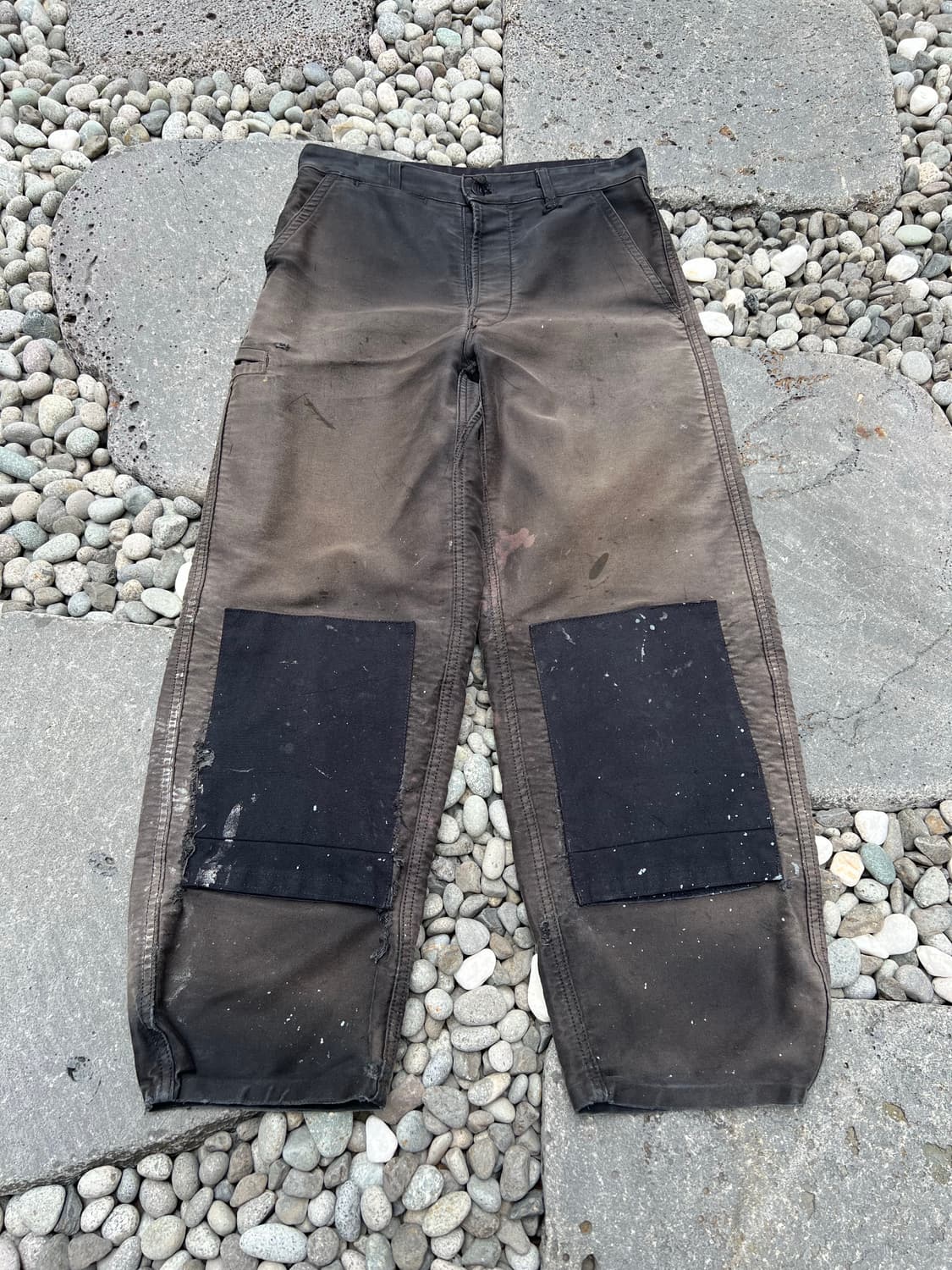 (30인치)OLD EURO BEAUFORT 블랙몰스킨워크팬츠 상품이미지10