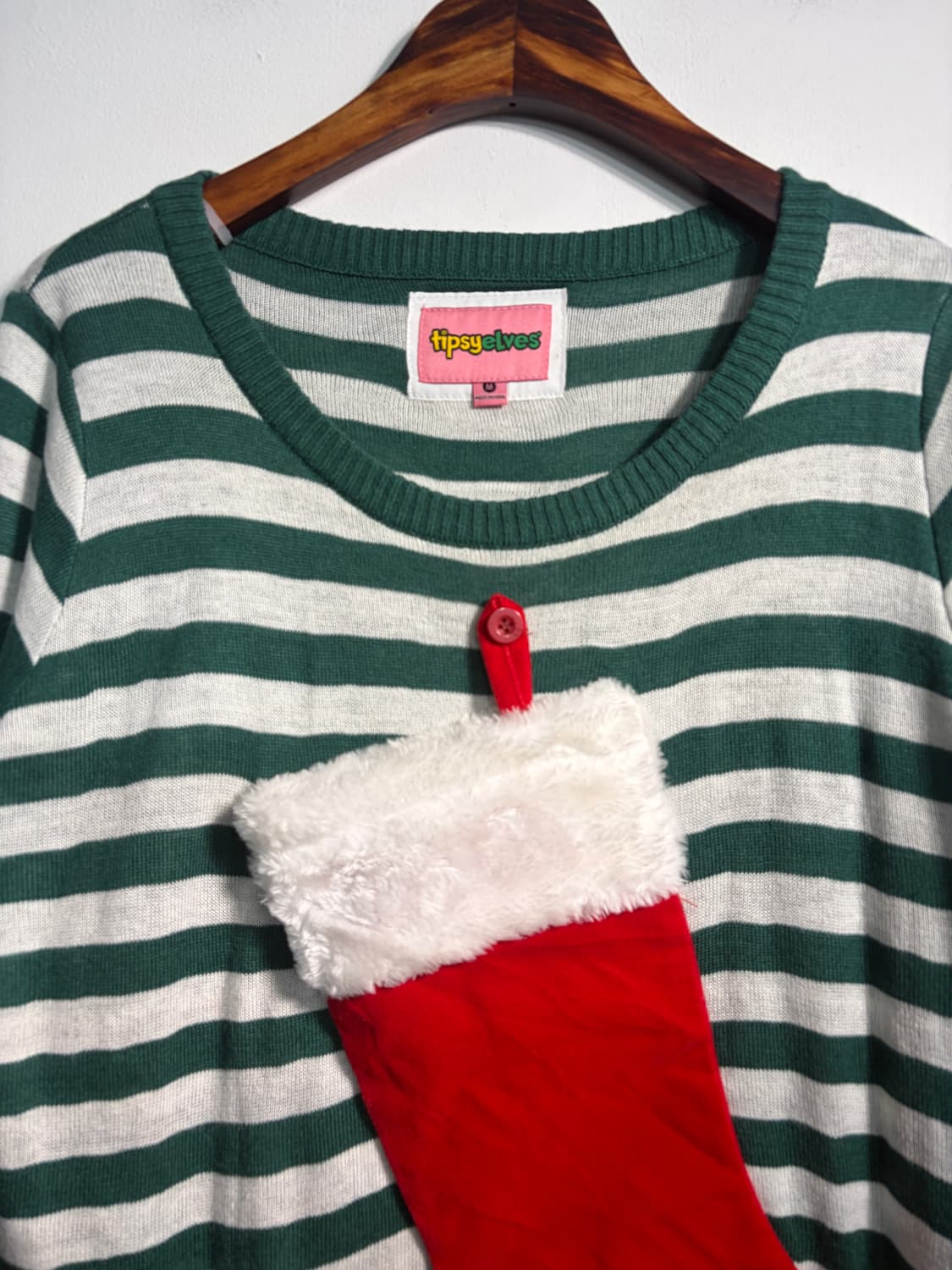 U.S.A. 크리스마스 어글리니트 양말 포켓 니트 상품이미지3