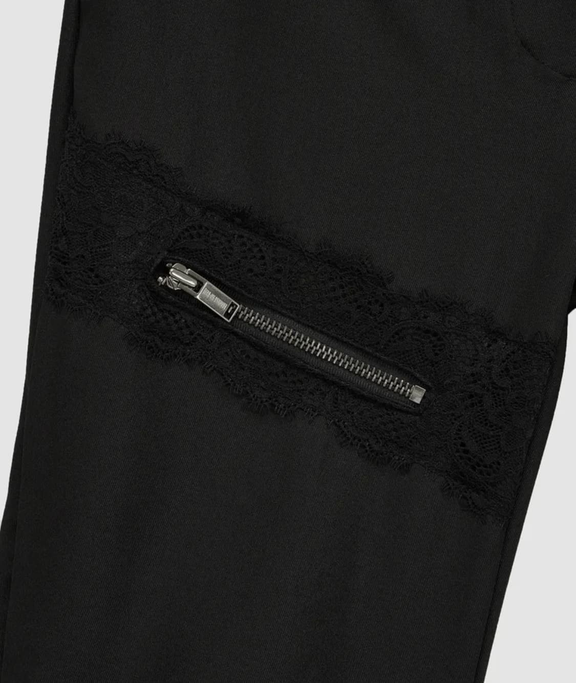 Side Double Lace-Up Bootcut Slacks (Blac 상품이미지4
