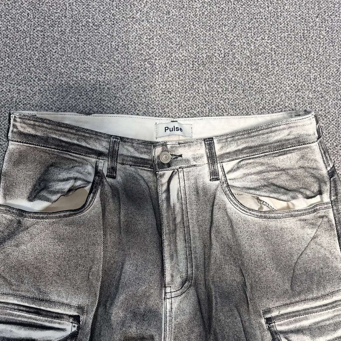 펄스 워싱 데님 팬츠 상품이미지2