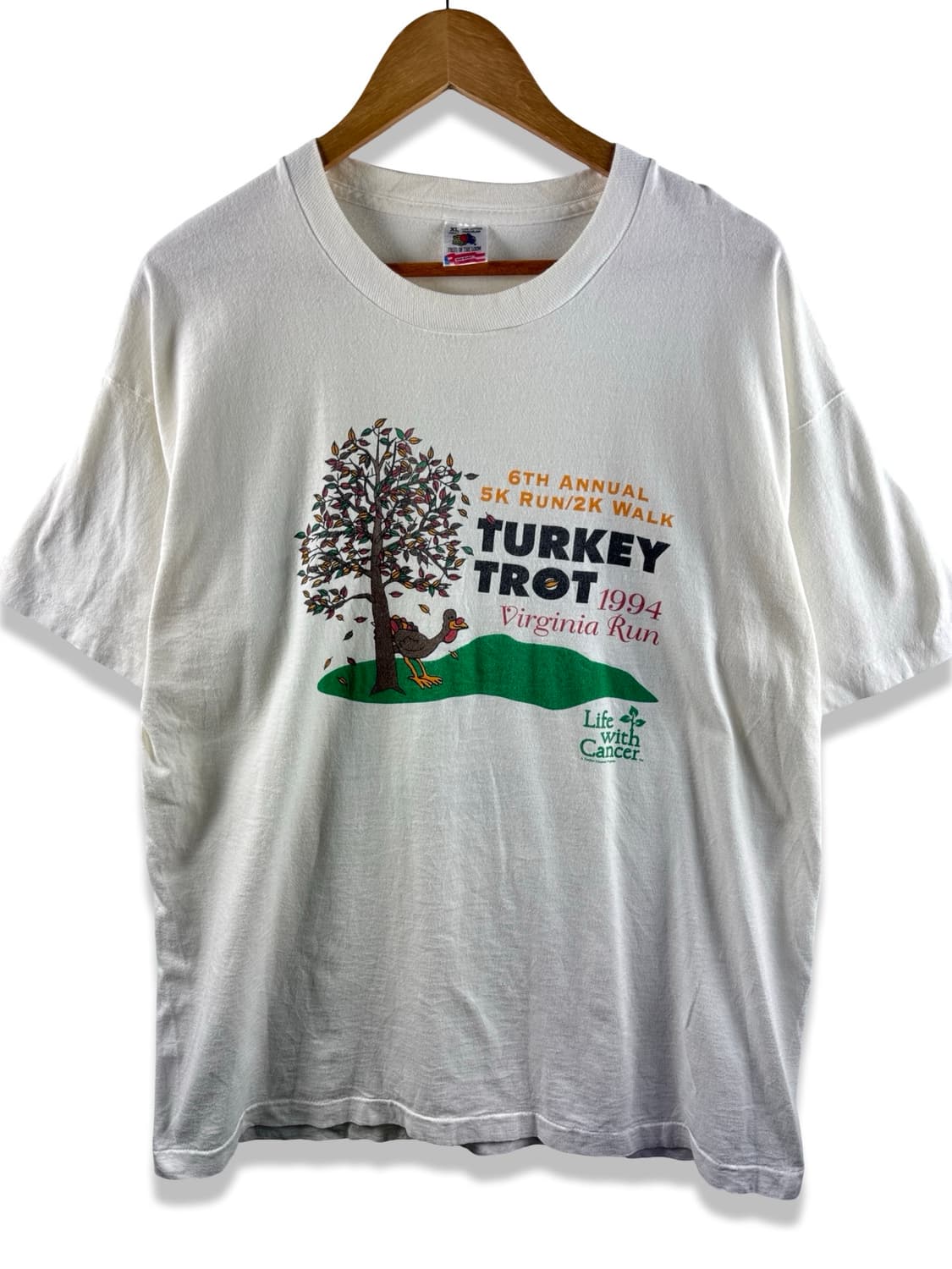 90S 미국제조 버지니아런 싱글스티치 티2294 상품이미지2