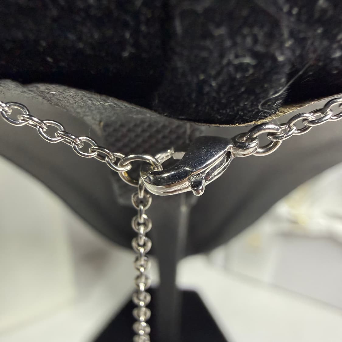 [풀구성,단종모델] 디올 클레어 디 룬 네클리스 실버 목걸이 상품이미지5